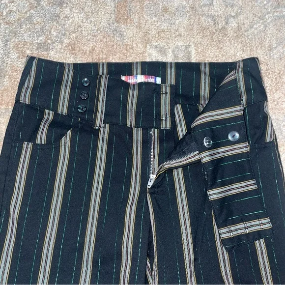 Urban Outfitters Y2K Marcella Striped Flare Trousers - Picture 8 of 13